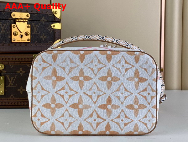 Louis Vuitton Neonoe BB Bucket Bag in Beige Monogram Coated Canvas M22985 Replica
