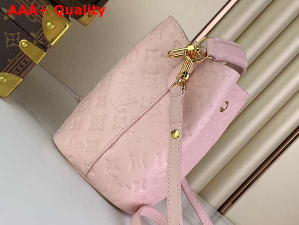 Louis Vuitton Neonoe BB Bucket Bag in Opal Pink Monogram Empreinte Leather M47038 Replica