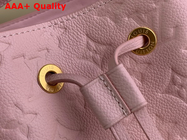 Louis Vuitton Neonoe BB Bucket Bag in Opal Pink Monogram Empreinte Leather M47038 Replica