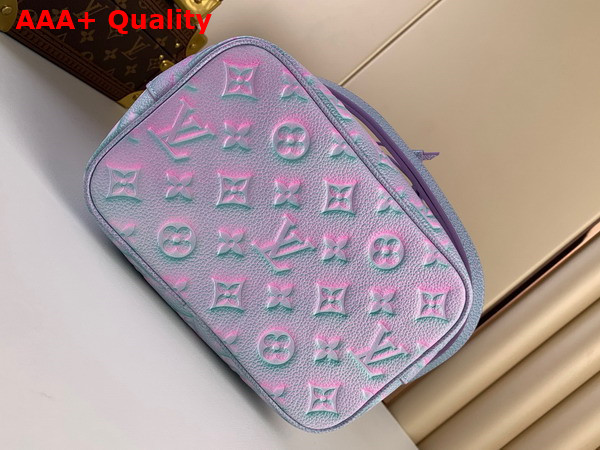 Louis Vuitton Neonoe BB Lilas Purple Sprayed and Embossed Grained Cowhide Leather Replica