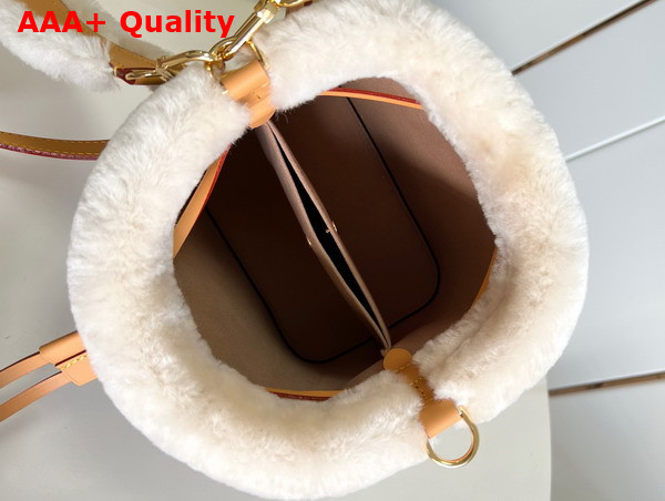 Louis Vuitton Neonoe BB Monogram Coated Canvas and Shearling M46319 Replica