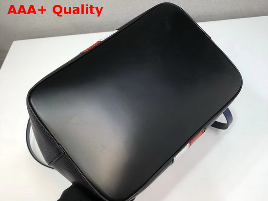 Louis Vuitton Neonoe Black Epi Leather with Two Tone Stripe Replica