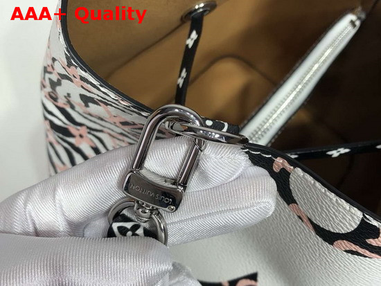 Louis Vuitton Neonoe Bucket Bag White Printed Monogram Canvas Replica