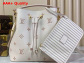 Louis Vuitton Neonoe MM Eden Debossed Grained Cowhide Leather M14401 Replica
