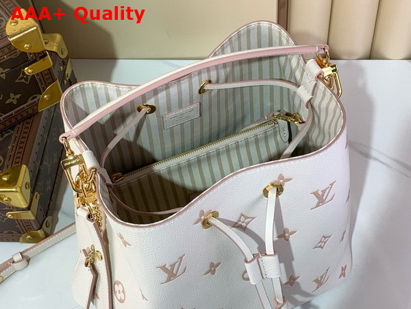 Louis Vuitton Neonoe MM Eden Debossed Grained Cowhide Leather M14401 Replica