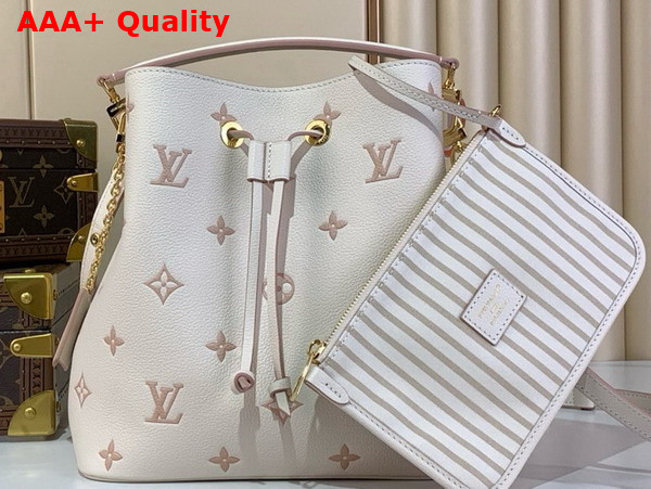 Louis Vuitton Neonoe MM Eden Debossed Grained Cowhide Leather M14401 Replica