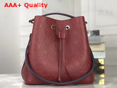 Louis Vuitton Neonoe MM Exclusive Prelaunch Cherry Berry Monogram Empreinte Leather Replica