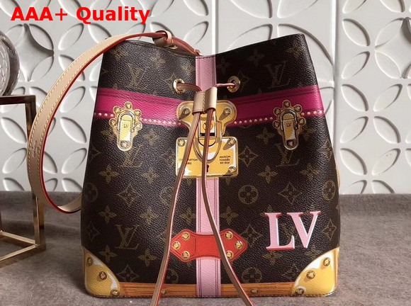 Louis Vuitton Neonoe Monogram Printed Monogram Coated Canvas with Calf Leather Trim M40649 Replica