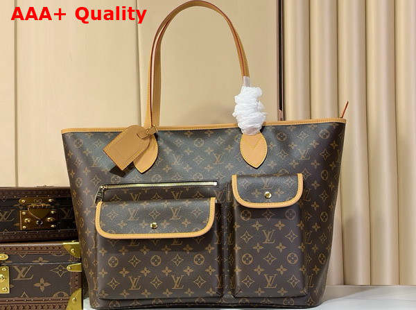 Louis Vuitton Nevereverfull Cargo in Monogram Archive Coated Canvas M2A617 Replica