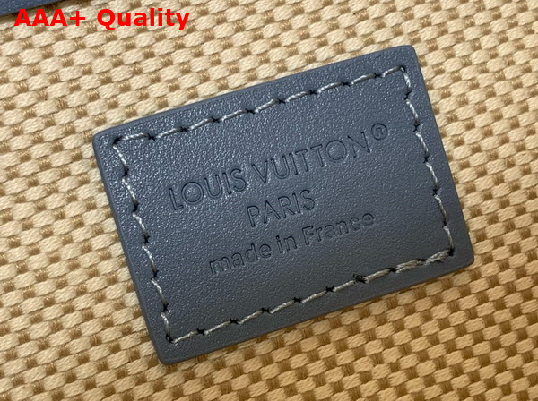 Louis Vuitton Nevereverfull Denim Blue Damier Denim 3D Cotton Canvas N00198 Replica