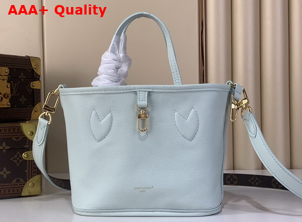 Louis Vuitton Neverfull Bandouliere Inside Out BB Monogram Celadon M28236 Replica