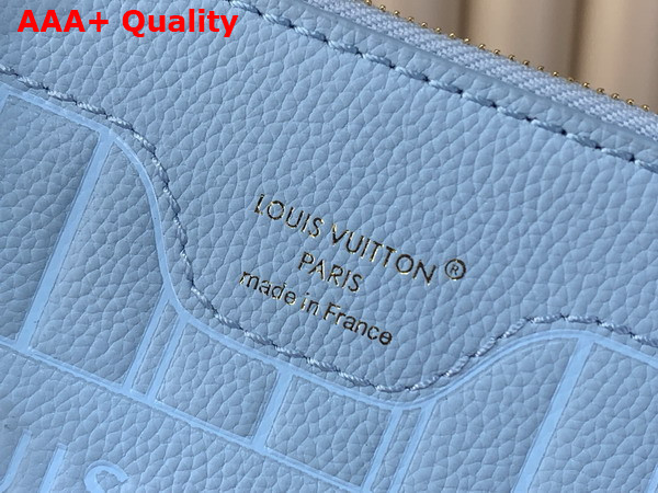 Louis Vuitton Neverfull Bandouliere Inside Out BB Monogram Sky Blue M28336 Replica