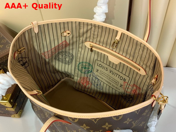 Louis Vuitton Neverfull Bandouliere Inside Out GM Monogram M11948 Replica