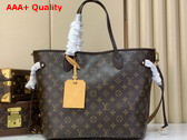 Louis Vuitton Neverfull Inside Out MM Monogram Coated Canvas M28377 Replica
