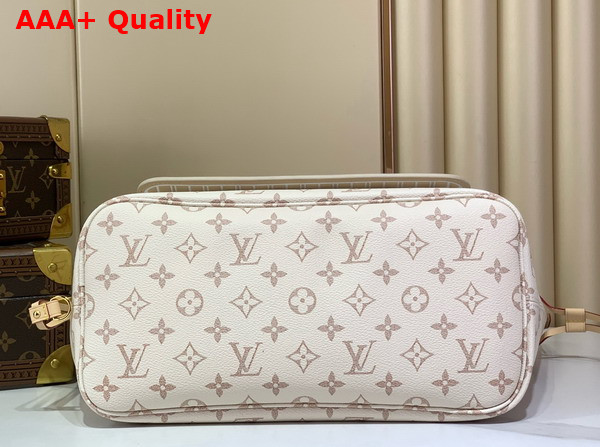 Louis Vuitton Neverfull Inside Out MM Monogram Dune Coated Canvas LV Crafty Collection M2A095 Replica