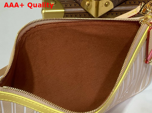 Louis Vuitton Neverfull Inside Out MM Monogram Dune Coated Canvas LV Crafty Collection M2A095 Replica