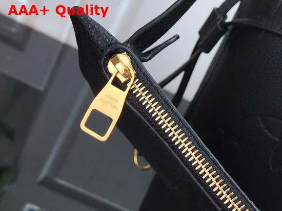 Louis Vuitton Neverfull MM Black Monogram Empreinte Leather M45685 Replica