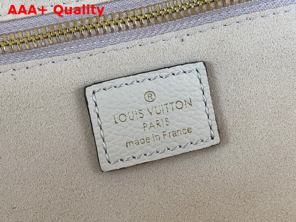 Louis Vuitton Neverfull MM Creme Monogram Empreinte Leather M46676 Replica