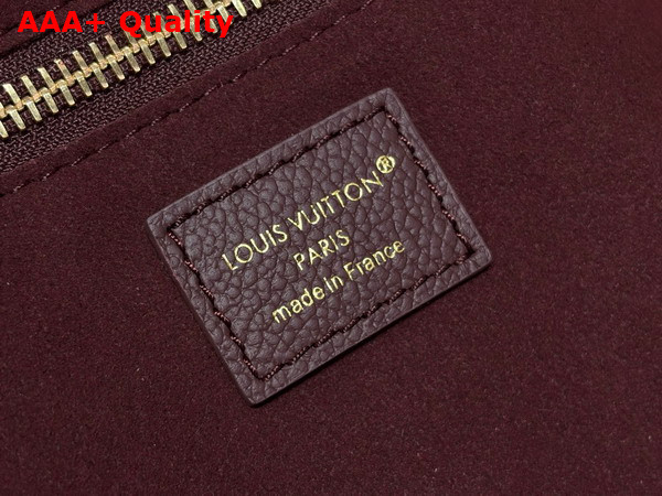 Louis Vuitton Neverfull MM Grenat Monogram Empreinte Leather M2A398 Replica