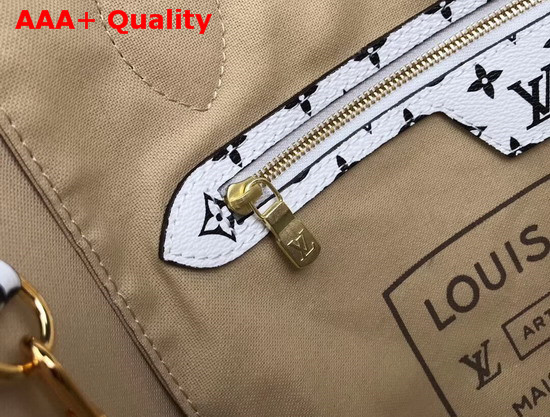 Louis Vuitton Neverfull MM Kaki Monogram Coated Canvas M44568 Replica