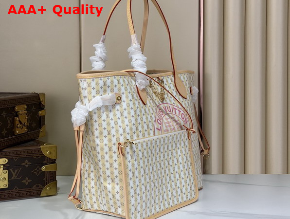 Louis Vuitton Neverfull MM LV Stamp Banane M28457 Replica