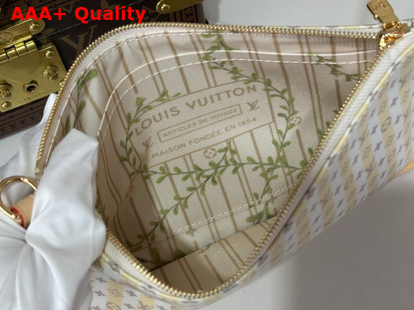 Louis Vuitton Neverfull MM LV Stamp Banane M28457 Replica