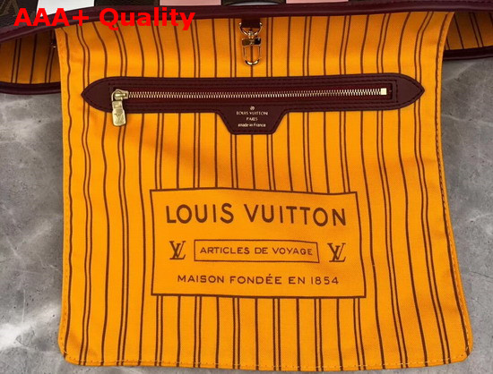 Louis Vuitton Neverfull MM Maxi Woven Multicolor Calf Leather and Monogram Canvas Replica