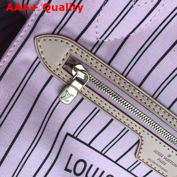 Louis Vuitton Neverfull MM Monogram Canvas Pink Interior Replica