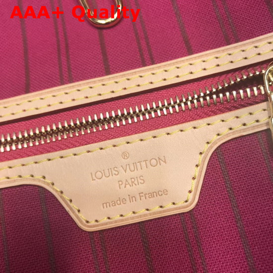 Louis Vuitton Neverfull MM Monogram Coated Canvas with Applied and Printed Patches M43988 Replica