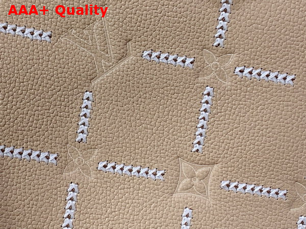 Louis Vuitton Neverfull MM Monogram Empreinte Couture Leather Hazelnut Couture M29486 Replica