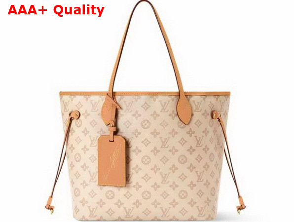 Louis Vuitton Neverfull MM Monogram Origine Lin Coated Canvas M27521 Replica