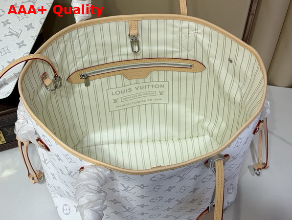 Louis Vuitton Neverfull MM Monogram Pearly Coated Canvas M3A288 Replica