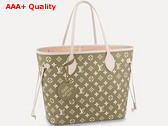 Louis Vuitton Neverfull MM Tote Bag Made From a Bold Mix of Colored Monogram Embossed Leathers M46102 Replica