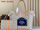 Louis Vuitton Neverfull MM Tote Bag in Beige Ocher Monopaname Coated Canvas M23501 Replica