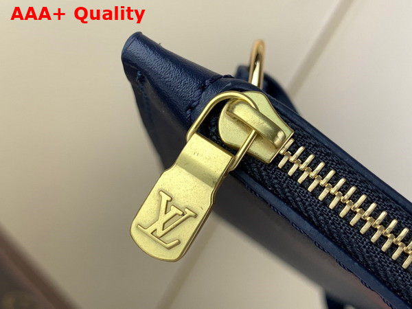 Louis Vuitton Neverfull MM Tote in Blue Monoglam Coated Canvas M22921 Replica