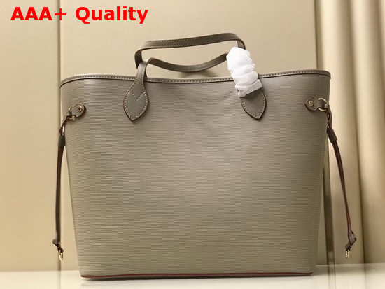 Louis Vuitton Neverfull MM Tote in Galet Gray Epi Leather M56947 Replica