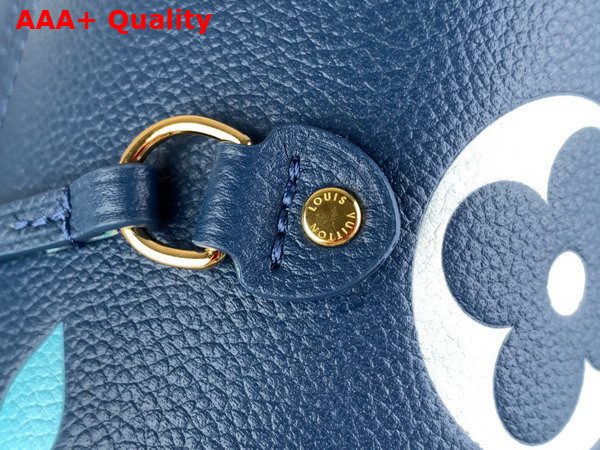 Louis Vuitton Neverfull MM Tote in Gradient Blue Monogram Empreinte Embossed Cowhide Leather M46514 Replica