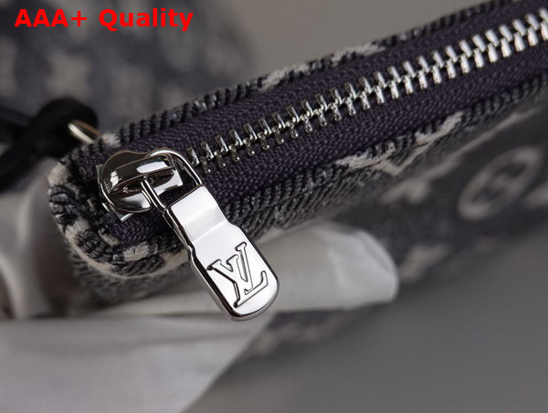 Louis Vuitton Neverfull MM Tote in Gray Monogram Jacquard Denim M21465 Replica
