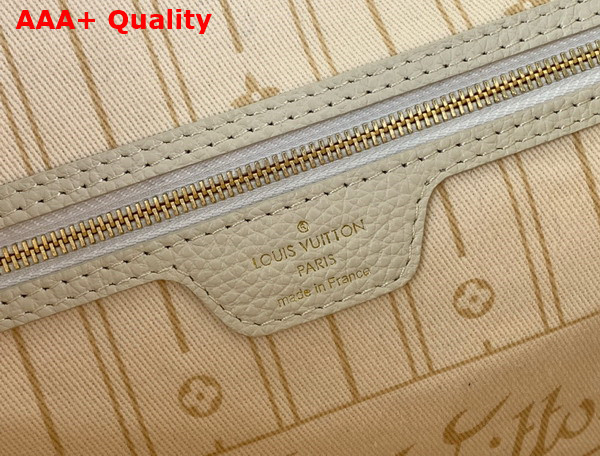Louis Vuitton Neverfull MM Tote in Grey Monogram Jacquard Denim Replica