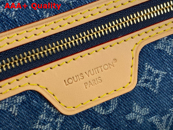 Louis Vuitton Neverfull MM Tote in Monogram Denim Denim Blue M13192 Replica
