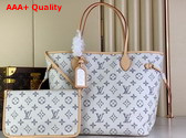 Louis Vuitton Neverfull MM in Multicolor Beige Monogram Jacquard Fabric M24905 Replica
