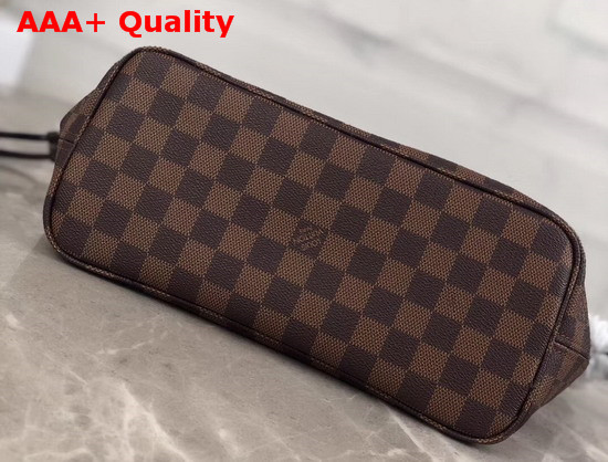 Louis Vuitton Neverfull PM Damier Ebene Canvas with Pink Interior Replica
