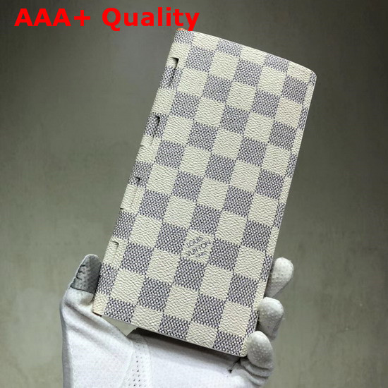 Louis Vuitton New Brazza Wallet Damier Azur Canvas Replica