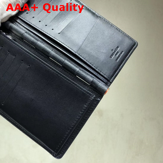 Louis Vuitton New Brazza Wallet Damier Graphite Canvas Replica