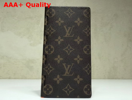 Louis Vuitton New Brazza Wallet Monogram Canvas Replica