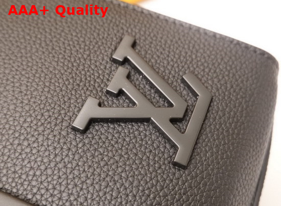 Louis Vuitton New LV Aerogram Tote in Black Grained Calf Leather M57308 Replica