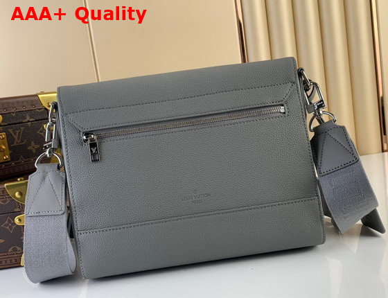 Louis Vuitton New Messenger Gray Aerogram Cowhide Leather Replica
