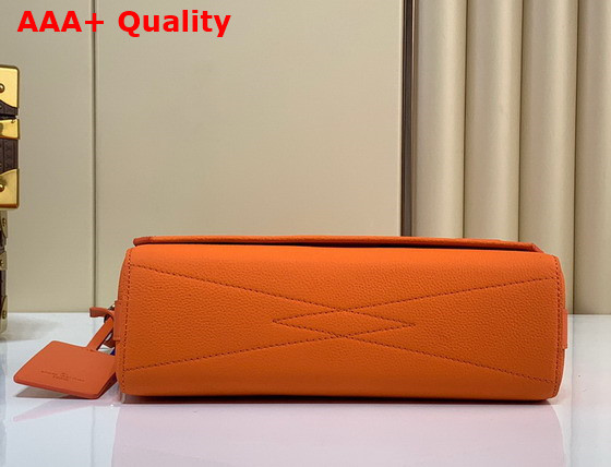 Louis Vuitton New Messenger Orange Aerogram Cowhide Leather Replica