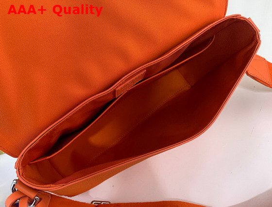 Louis Vuitton New Messenger Orange Aerogram Cowhide Leather Replica