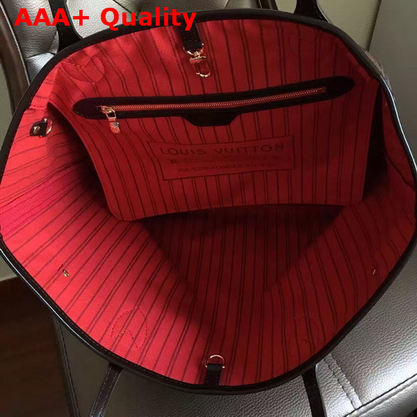 Louis Vuitton New Neverfull MM Damier Ebene Canvas Replica